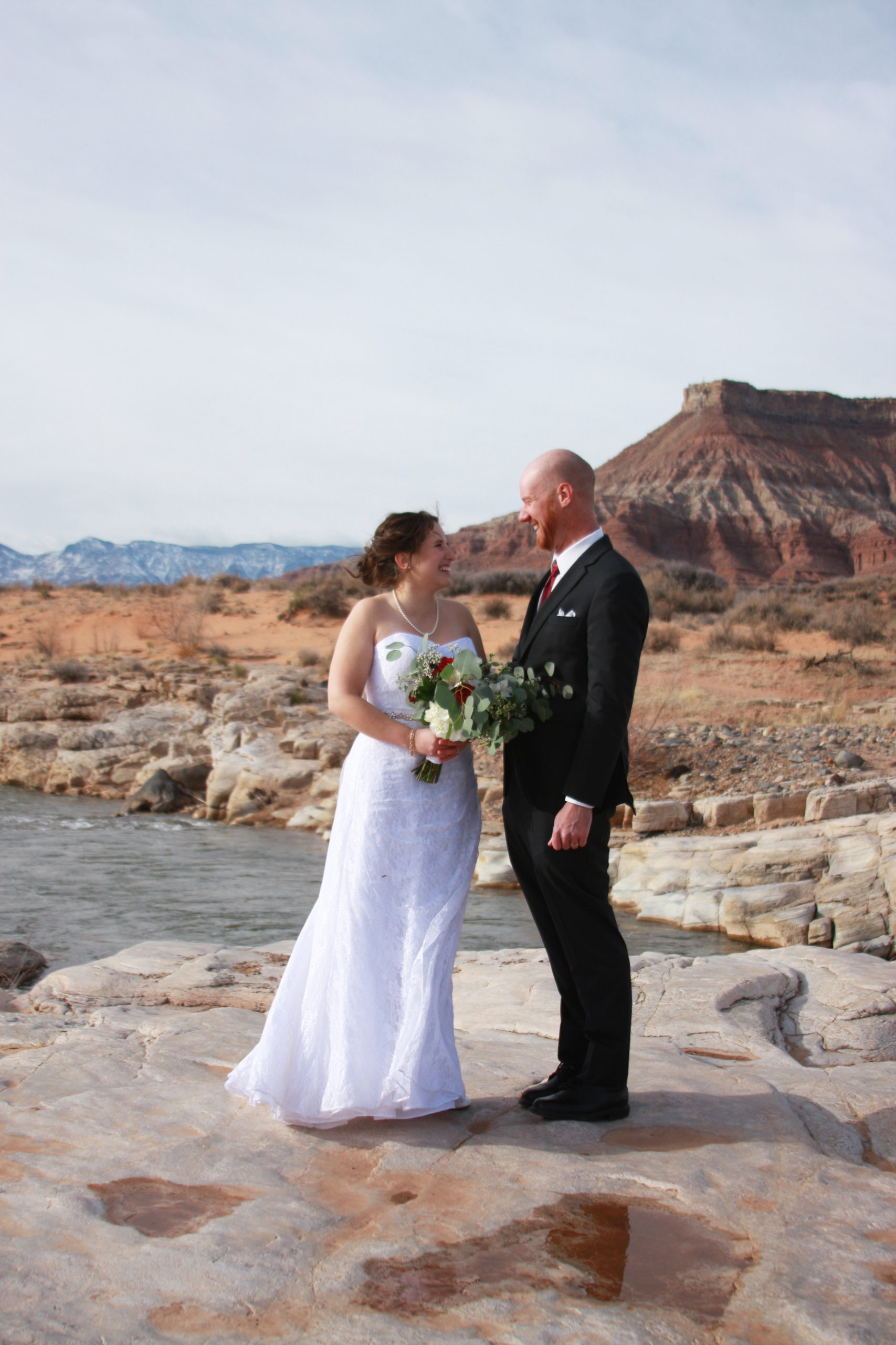 Zion National Park Wedding - Virgin River Wedding Photos